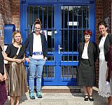 Delegationen der GRÜNEN aus sächsischem Landtag und Europaparlament besuchen Sächsisches Textilforschungsinstitut 